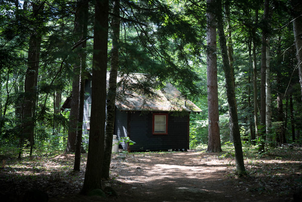 Brantwood camp cabin