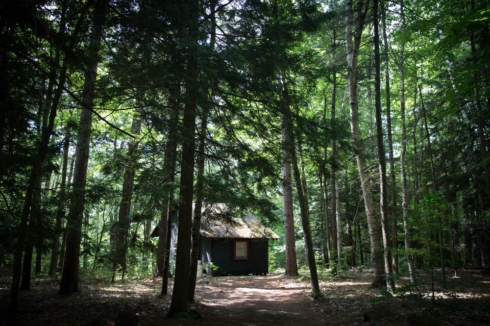Brantwood camp cabin